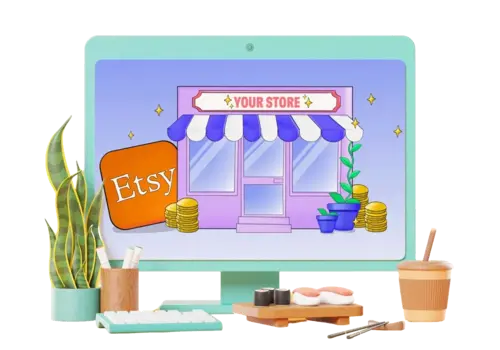 how to setup etsy store with chatgpt prompts